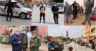 سلطات مدينة زايو تفرض مسافة الأمان وإجراءات احترازية (صور)