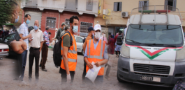سلطات مدينة زايو تواصل الحملات التحسيسية و توزيع الكمامات رفقة فعاليات جمعوية