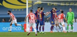 فيديو: بيلباو يتوج بطلا السوبر الإسباني على حساب برشلونة