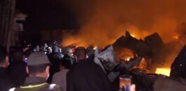 حريق مهول يأتي على “سوق الصالحين” بسلا