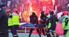 إصابة رجال أمن وعدد من المشجعين في أعمال شغب بعد مباراة الجيش و”الماص”
