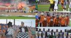 نهضة بركان يقهر مازيمبي برباعية ويقترب من لقبه الثاني في كأس الكاف + صور