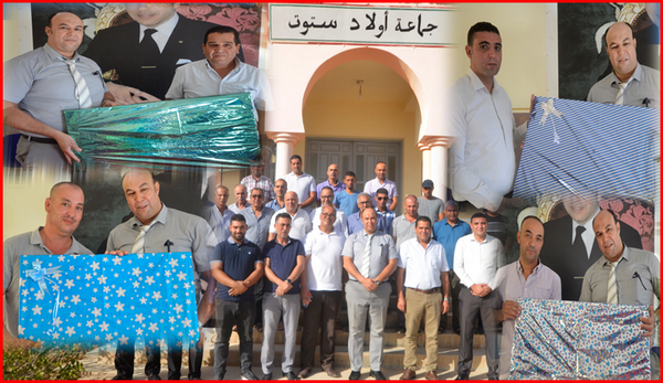 تكريم رئيس دائرة لوطا اقليم الناظور بمناسبة انتقاله إلى الدار البيضاء