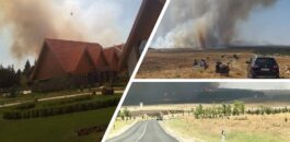 اندلاع حريق “مهول” بمحاذاة مطار إفران (فيديو)