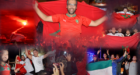 بالصور : أجواء فرحة هستيرية بمدينة زايو بفوز الأسود على نظيره الاسباني وتأهله لربع نهائي كأس العالم