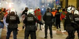 بسبب تجمعات احتفالية .. الشرطة البلجيكية تعتقل 18 مشجعا بعد تأهل الأسود
