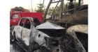 فاجعة تهزّ الجزائر … مقتل العشرات في حادث احتراق حافلة (فيديو)