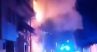 مصرع شخص وإصابة 14 شخصا في انفجار مبنى بإسبانيا(فيديو)