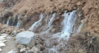 فيديو .. تفجر عشرات الشلالات المائية في مناطق ضربها الزلزال