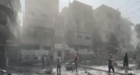 صاروخ إسرائيلي يدمر بناية سكنية بمدينة طابا المصرية والجيش المصري يؤكد أن كل الخيارات متاحة