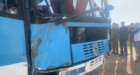 إصابة مسافرين في حادثة سير بجروح خطيرة في اصطدام حافلة بنخلة بأولاد الطيب