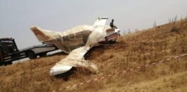 تفاصيل .. الطائرة التي سقطت بدوار أولاد عبد الله قرب مدينة زايو