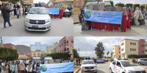 الجمعية الخيرية الإسلامية لدار البر والسلطة المحلية تنظم حملة تحسيسية لترشيد استهلاك المياه بمدينة زايو + صور
