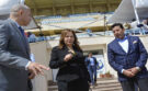 وزير الرياضة المصري يستقبل بشرى حجيج رئيسة الاتحاد الافريقي للكرة الطائرة
