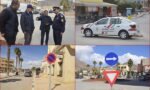 بحضور مصالح الأمن الوطني و جماعة زايو الشركة تشرع في  تثبيت علامات التشوير الطرقي العمودي بساحة البريد + صور
