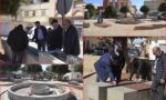 بالصور .. تقدم أشغال تهيئة مدارة ملتقى شارع محمد الزرقطوني وشارع عبد الكريم الخطابي