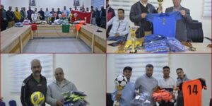 لقاء لتوزيع دعم الجماعة للجمعيات المنظمة للدوريات الرمضانية لكرة القدم بمدينة زايو