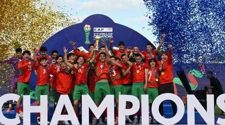 خمس لاعبين مغاربة ضمن التشكيلة المثالية لكأس إفريقيا للفتيان