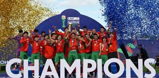 خمس لاعبين مغاربة ضمن التشكيلة المثالية لكأس إفريقيا للفتيان