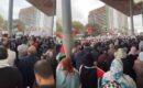 شاهد فيديو .. احتجاج بميناء الدار البيضاء ضد رسوّ سفينة محملة بالسلاح لإسرائيل