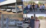 بالصور شاهدوا .. افتتاح محطة الطاكسيات الجديدة بزايو وسائقي سيارات الأجرة يشيدون بالمحطة
